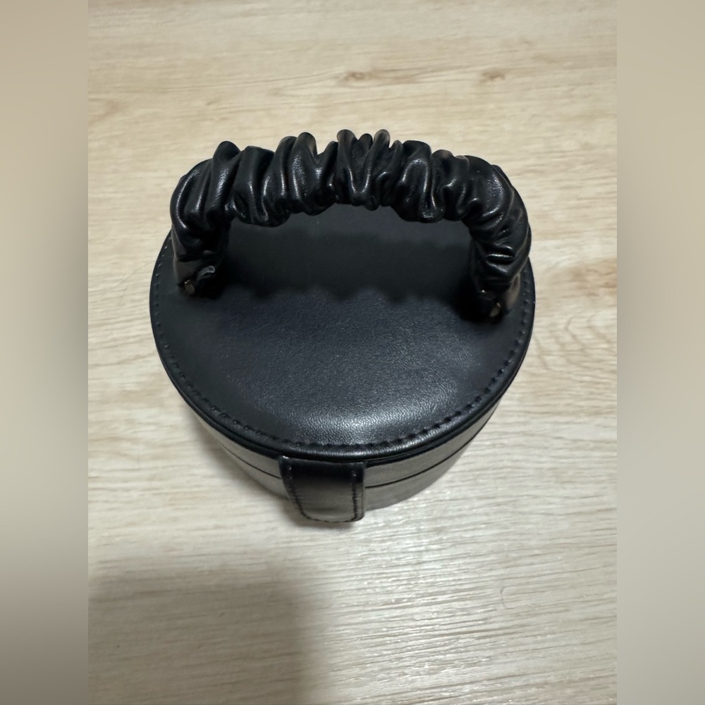 Travel or Small Space Jewelry Box in Black Vegan Leather - NWOT - Picture 4 of 8